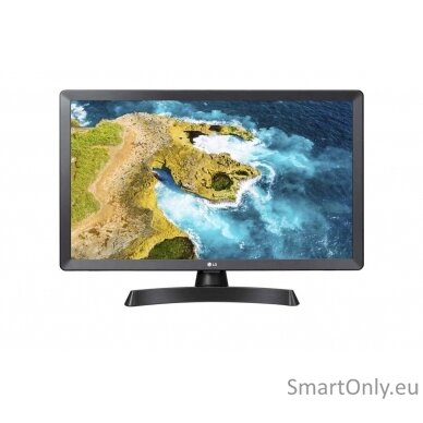 LG Monitor 24TQ510S-PZ 23.6 ", VA, HD, 1366 x 768, 16:9, 14 ms, 250 cd/m², Black, 60 Hz, HDMI ports quantity 2 1