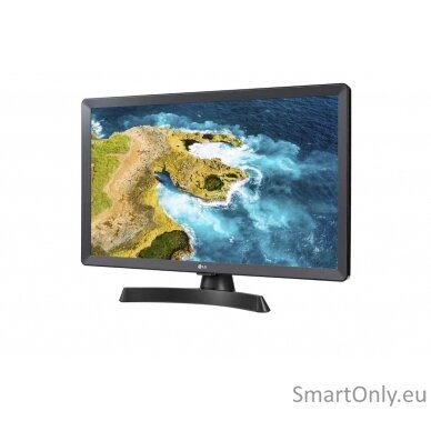 LG Monitor 24TQ510S-PZ 23.6 ", VA, HD, 1366 x 768, 16:9, 14 ms, 250 cd/m², Black, 60 Hz, HDMI ports quantity 2 2