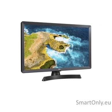 LG Monitor 24TQ510S-PZ 23.6 ", VA, HD, 1366 x 768, 16:9, 14 ms, 250 cd/m², Black, 60 Hz, HDMI ports quantity 2 3