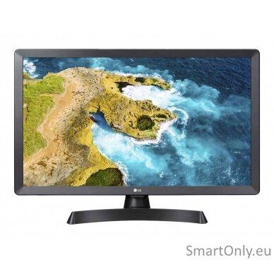 LG Monitor 24TQ510S-PZ 23.6 ", VA, HD, 1366 x 768, 16:9, 14 ms, 250 cd/m², Black, 60 Hz, HDMI ports quantity 2 9