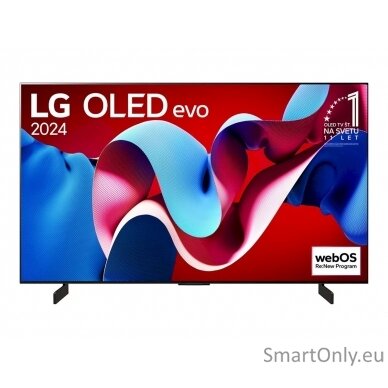 LG OLED42C41LA 42" (106 cm) OLED evo C4 4K smart TV