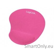 Logilink ID0027P Mouse Pad, Silcon Wrist, Pink