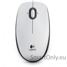 Logitech B100 Portable Optical Mouse White