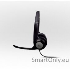 Logitech | Computer headset | H390 | On-Ear Built-in microphone | USB Type-A | Black