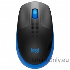 Logitech Full size Mouse M190 	Wireless Blue USB