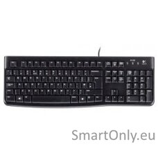 Logitech K120 Standard Wired EN/LT 1.5 m USB Port Black Lithuanian 55 g