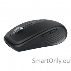 Logitech Logitech MX Anywhere 3S Mouse - RF Wireless + Bluetooth, Laser, 8000 DPI, Graphite Logitech