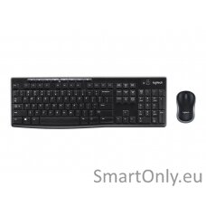 Logitech MK270 Wireless Keyboard and Mouse Combo, Black