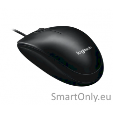 Logitech Mouse  M100 Wired Optical mouse Black