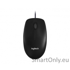 Logitech Mouse  M100 Wired Optical mouse Black