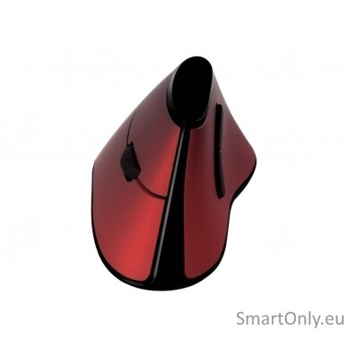 Logilink Ergonomic Vertical Mouse ID0159 Wireless Red 5