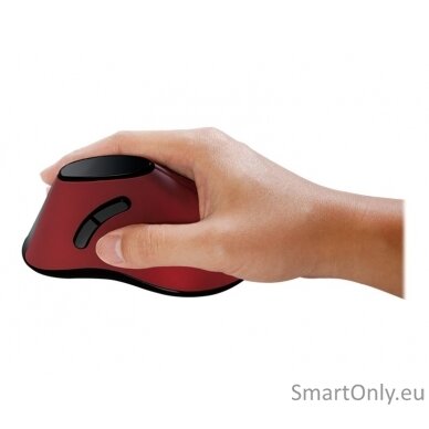 Logilink Ergonomic Vertical Mouse ID0159 Wireless Red 8