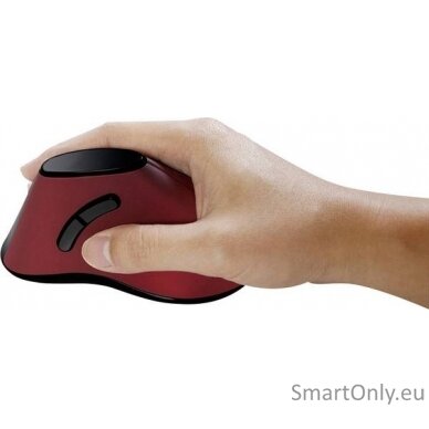 Logilink Ergonomic Vertical Mouse ID0159 Wireless Red