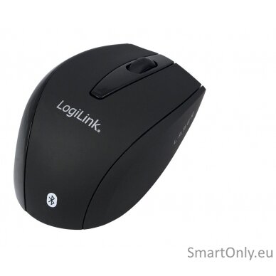 Logilink Maus Laser Bluetooth mit 5 Tasten Bluetooth Laser Mouse; wireless Black 3