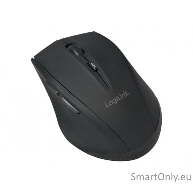 Logilink Maus Laser Bluetooth mit 5 Tasten Bluetooth Laser Mouse; wireless Black 4