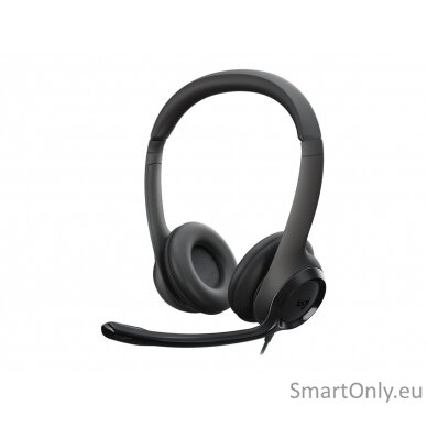 Logitech | Computer headset | H390 | On-Ear Built-in microphone | USB Type-A | Black 11