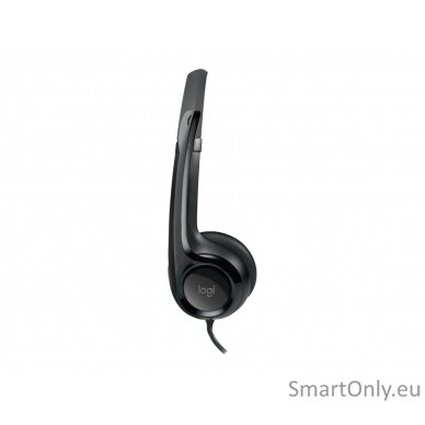 Logitech | Computer headset | H390 | On-Ear Built-in microphone | USB Type-A | Black 16