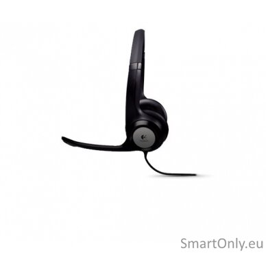 Logitech | Computer headset | H390 | On-Ear Built-in microphone | USB Type-A | Black 9