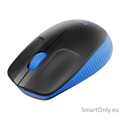 Logitech Full size Mouse M190 	Wireless Blue USB 2