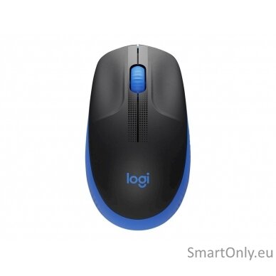 Logitech Full size Mouse M190 	Wireless Blue USB 6