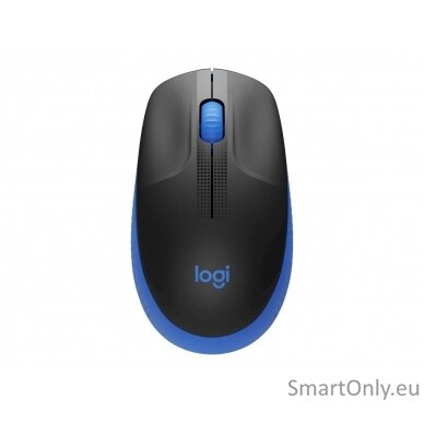 Logitech Full size Mouse M190 	Wireless Blue USB 7