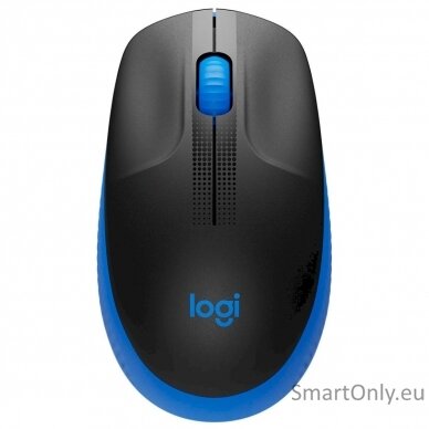 Logitech Full size Mouse M190 	Wireless Blue USB