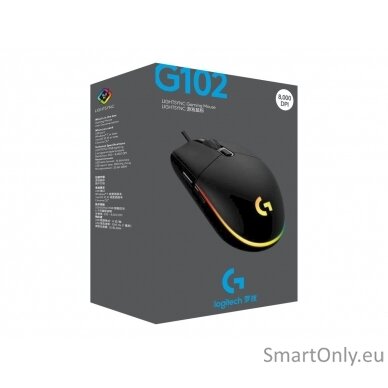 LOGITECH G102 LIGHTSYNC BLACK EER Logitech 4