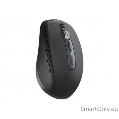 Logitech Logitech MX Anywhere 3S Mouse - RF Wireless + Bluetooth, Laser, 8000 DPI, Graphite Logitech 5