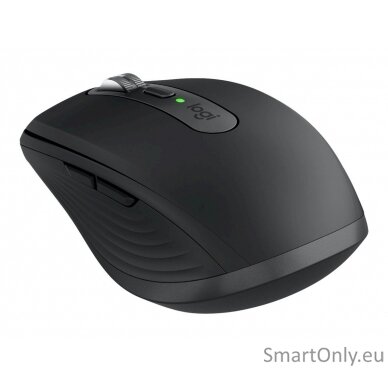 Logitech Logitech MX Anywhere 3S Mouse - RF Wireless + Bluetooth, Laser, 8000 DPI, Graphite Logitech 7