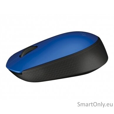 Logitech M171 Wireless Mouse Black, Blue 6