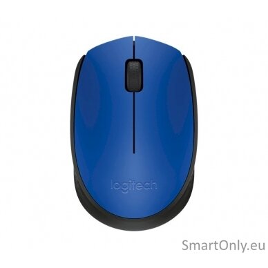 Logitech M171 Wireless Mouse Black, Blue 3