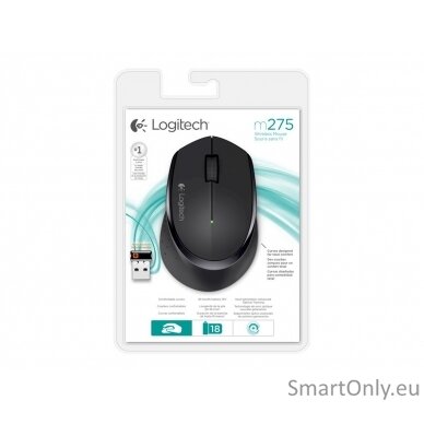 Logitech M280 Wireless Mouse Black 8