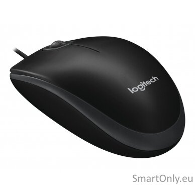 Logitech Mouse B100 Wired Black 3