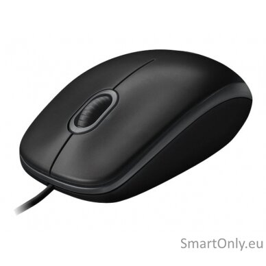 Logitech Mouse B100 Wired Black 6