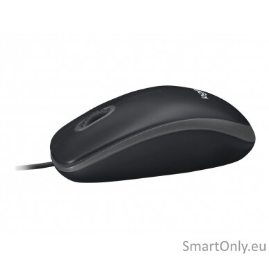 Logitech Mouse B100 Wired Black 9