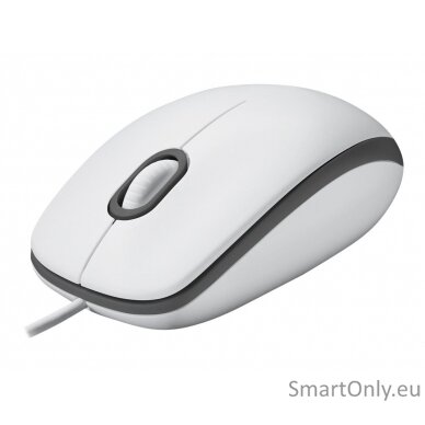 Logitech Mouse M100, White Logitech