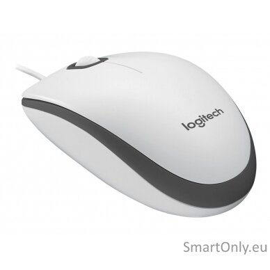 Logitech Mouse M100, White Logitech 2