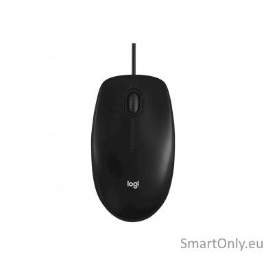 Logitech Mouse  M100 Wired Optical mouse Black 4