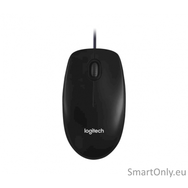 Logitech Mouse  M100 Wired Optical mouse Black