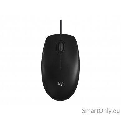 Logitech Mouse  M100 Wired Optical mouse Black 4