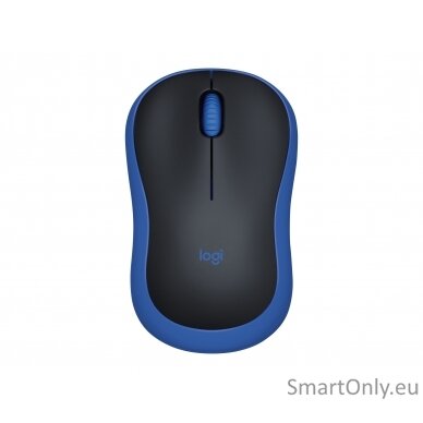 Logitech Mouse M185 Wireless Blue/ black 6