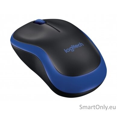 Logitech Mouse M185 Wireless Blue/ black 7