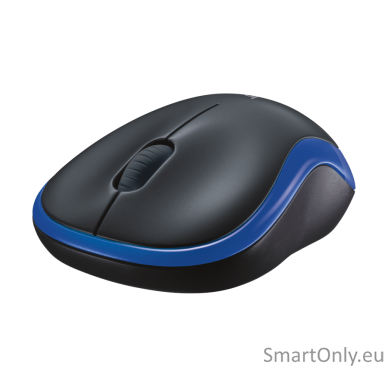 Logitech Mouse M185 Wireless Blue/ black 3