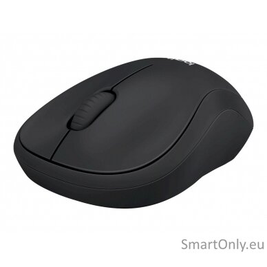 Logitech Mouse M220 SILENT 	Wireless Charcoal USB