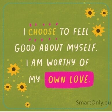 Louise Hay Affirmations For Self-Esteem kortos Hay House 3