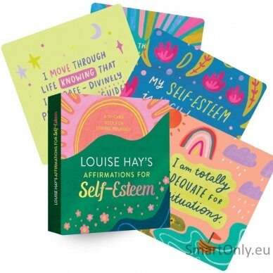 Louise Hay Affirmations For Self-Esteem kortos Hay House