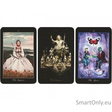 Lowbrow Tarot: Major Arcana kortos Schiffer Publishing 3