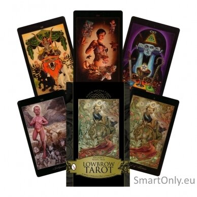 Lowbrow Tarot: Major Arcana kortos Schiffer Publishing