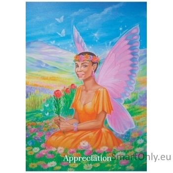 Manifesting With The Fairies Oracle kortos Hay House 2