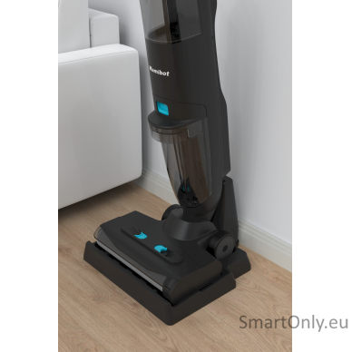 Mamibot Flomo II Plus Floor Washer and vacuum cleaner, Wet&Dry, Operating time 17-35 min, Dust bin 0.5 L, Water tank 0.71 L, 2600mAh, Black Mamibot 10